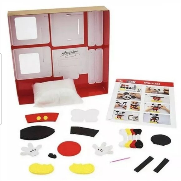 NEW Disney DIY Mickey Mouse 7” Plush Kit - Picture 5 of 5